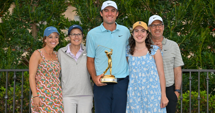 Scottie-Scheffler-with-his-immediate-family-after-his-PLAYERS-win.-Credit-Getty-Images-scaled